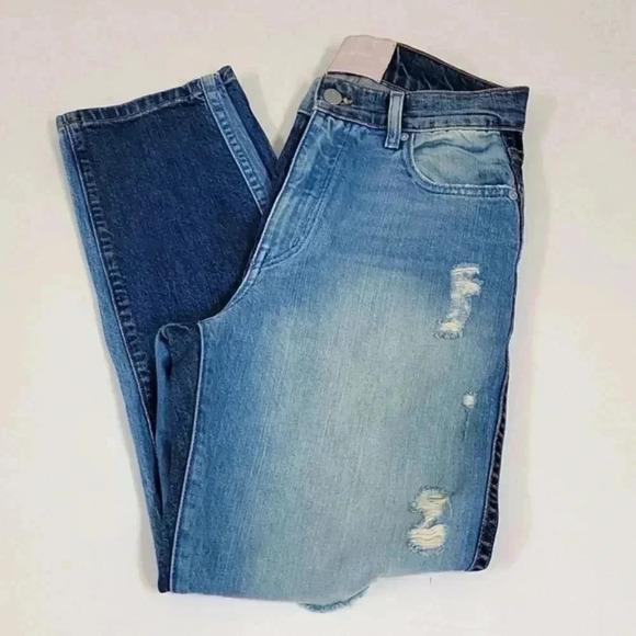 REVICE Blue High Rise Jeans - Picture 2 of 13